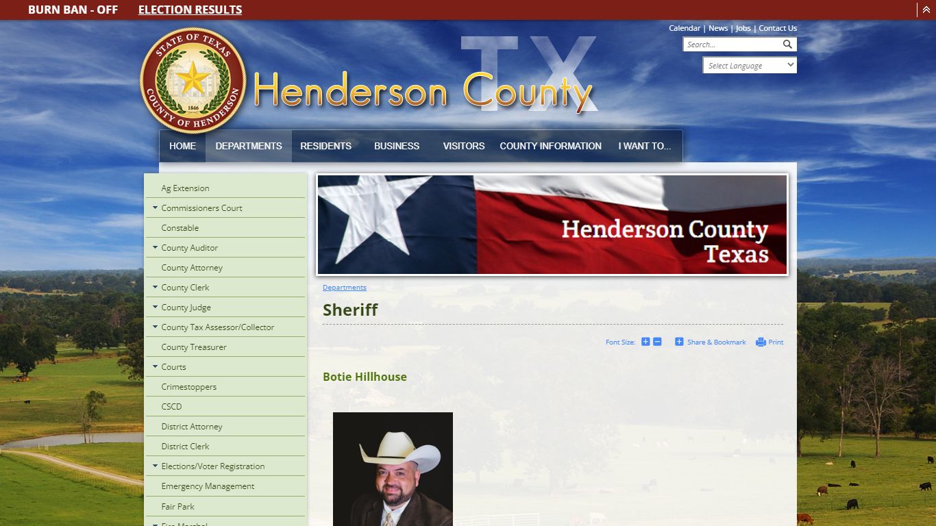 Sheriff | Henderson County